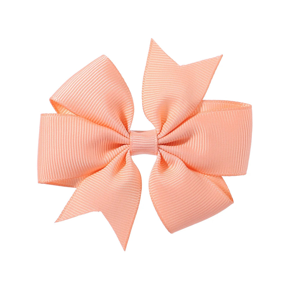 1 pcs Colors Solid Grosgrain Ribbon Bows Clips Hairpin Girl's hair bows Boutique Hair Clip Headware Kids Hair Accessories 564