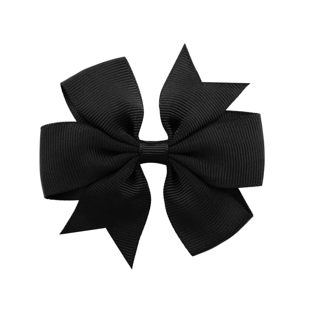 1 pcs Colors Solid Grosgrain Ribbon Bows Clips Hairpin Girl's hair bows Boutique Hair Clip Headware Kids Hair Accessories 564