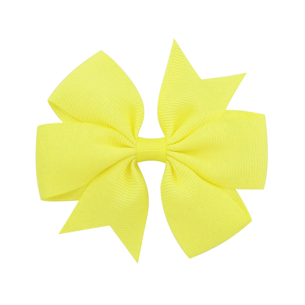 1 pcs Colors Solid Grosgrain Ribbon Bows Clips Hairpin Girl's hair bows Boutique Hair Clip Headware Kids Hair Accessories 564