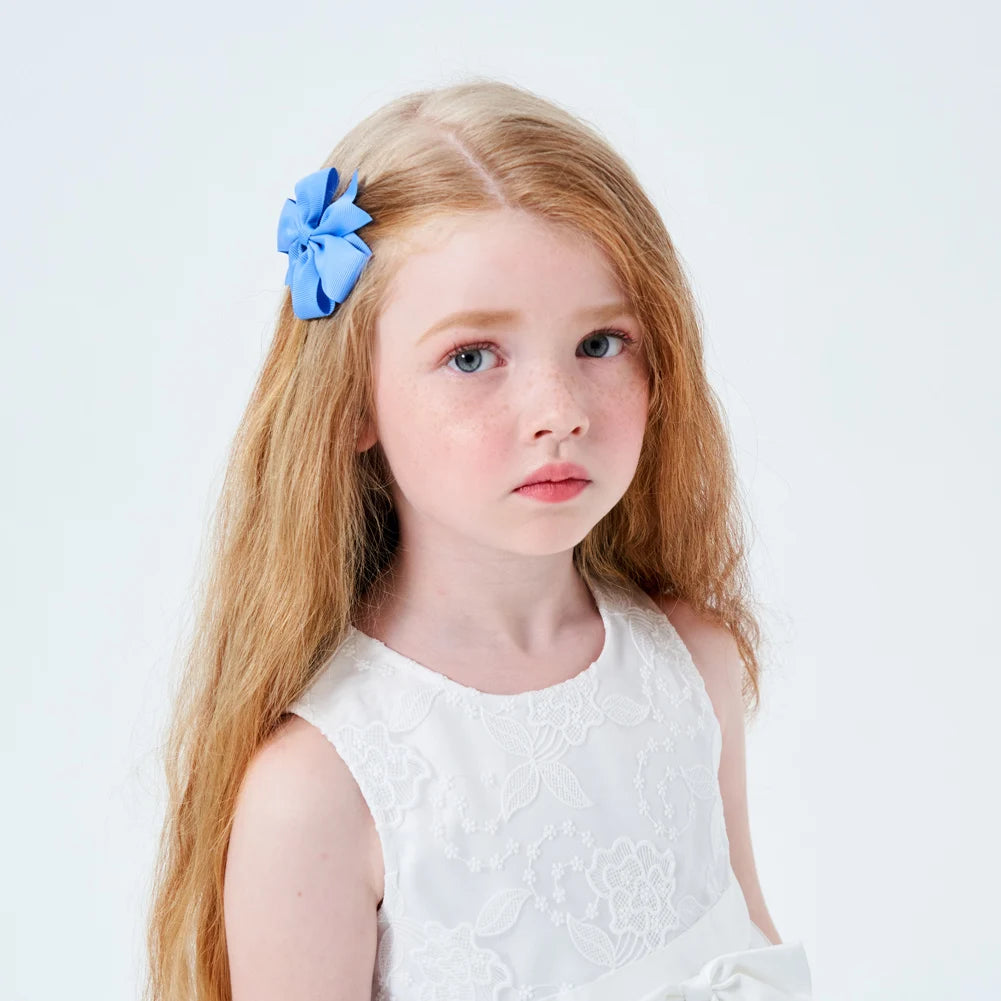 1 pcs Colors Solid Grosgrain Ribbon Bows Clips Hairpin Girl's hair bows Boutique Hair Clip Headware Kids Hair Accessories 564