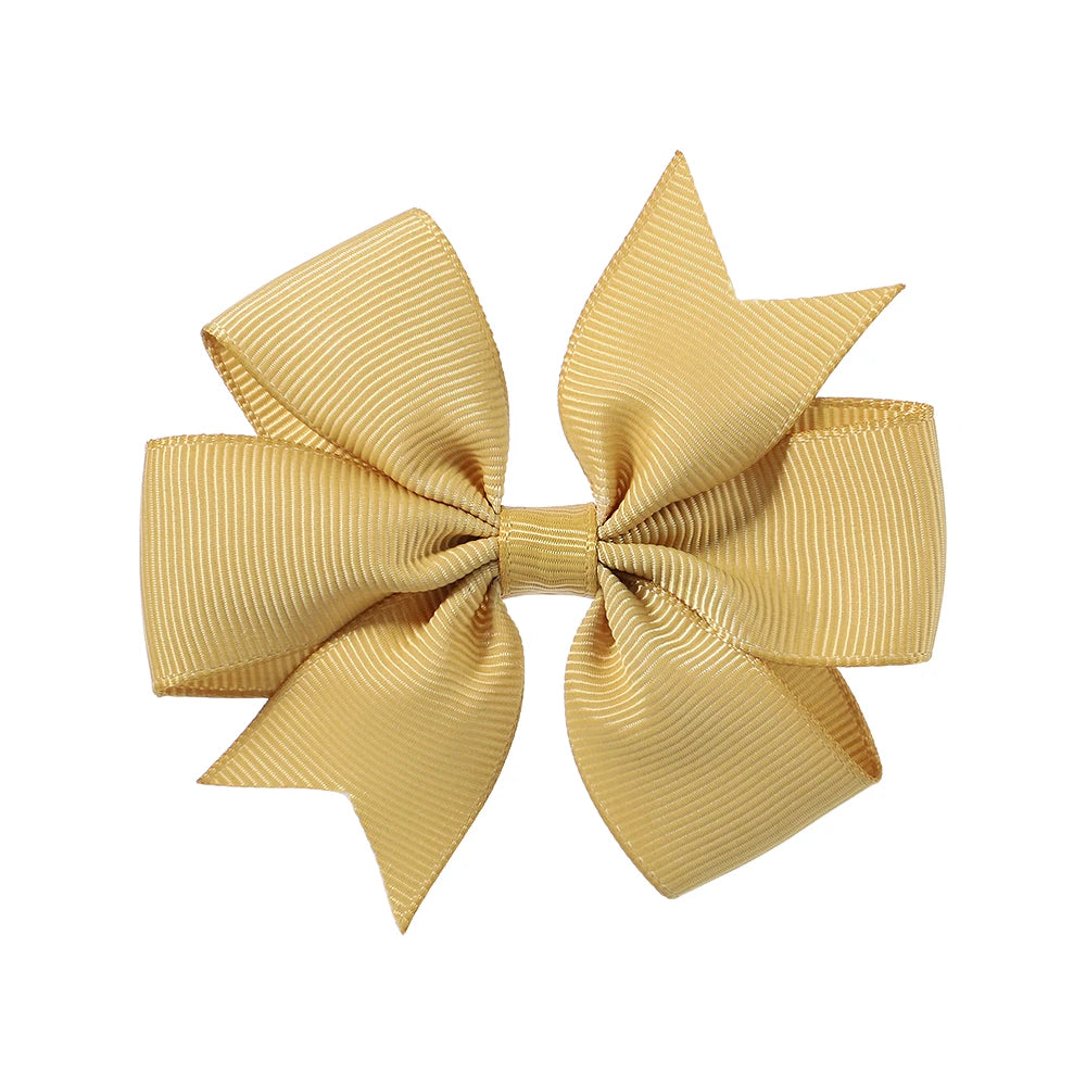 1 pcs Colors Solid Grosgrain Ribbon Bows Clips Hairpin Girl's hair bows Boutique Hair Clip Headware Kids Hair Accessories 564
