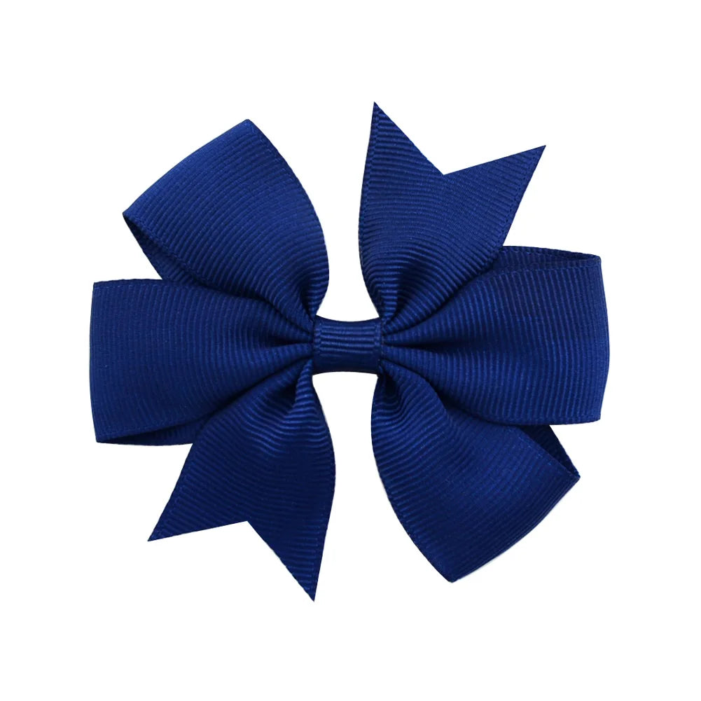 1 pcs Colors Solid Grosgrain Ribbon Bows Clips Hairpin Girl's hair bows Boutique Hair Clip Headware Kids Hair Accessories 564