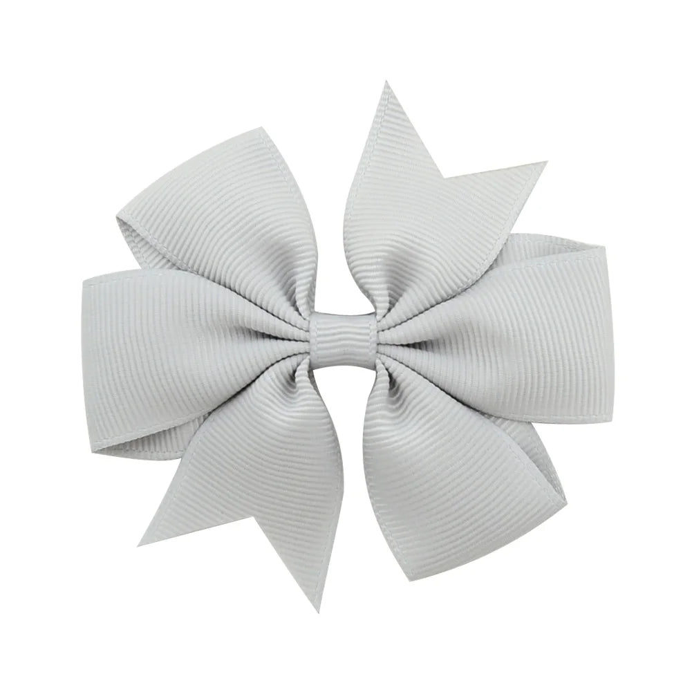 1 pcs Colors Solid Grosgrain Ribbon Bows Clips Hairpin Girl's hair bows Boutique Hair Clip Headware Kids Hair Accessories 564