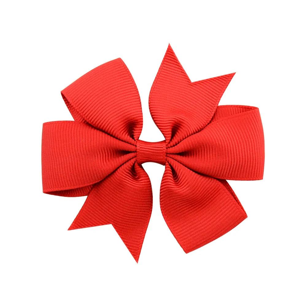 1 pcs Colors Solid Grosgrain Ribbon Bows Clips Hairpin Girl's hair bows Boutique Hair Clip Headware Kids Hair Accessories 564