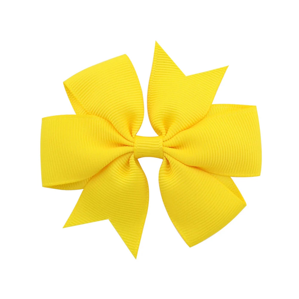 1 pcs Colors Solid Grosgrain Ribbon Bows Clips Hairpin Girl's hair bows Boutique Hair Clip Headware Kids Hair Accessories 564