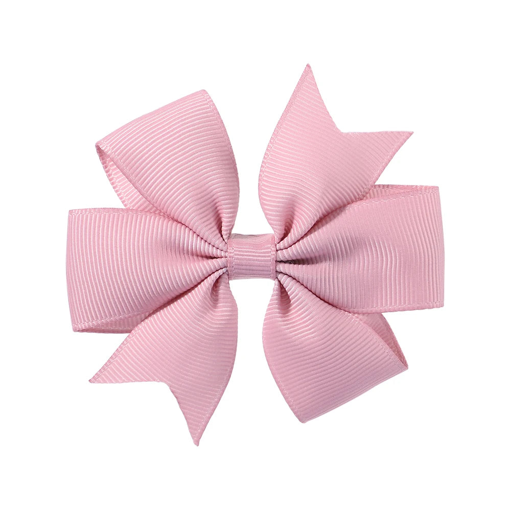 1 pcs Colors Solid Grosgrain Ribbon Bows Clips Hairpin Girl's hair bows Boutique Hair Clip Headware Kids Hair Accessories 564