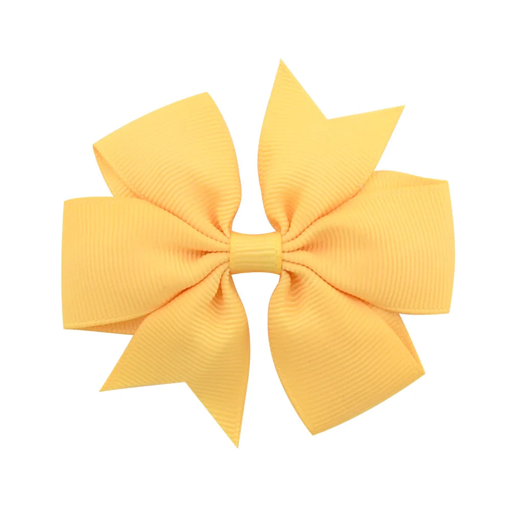 1 pcs Colors Solid Grosgrain Ribbon Bows Clips Hairpin Girl's hair bows Boutique Hair Clip Headware Kids Hair Accessories 564