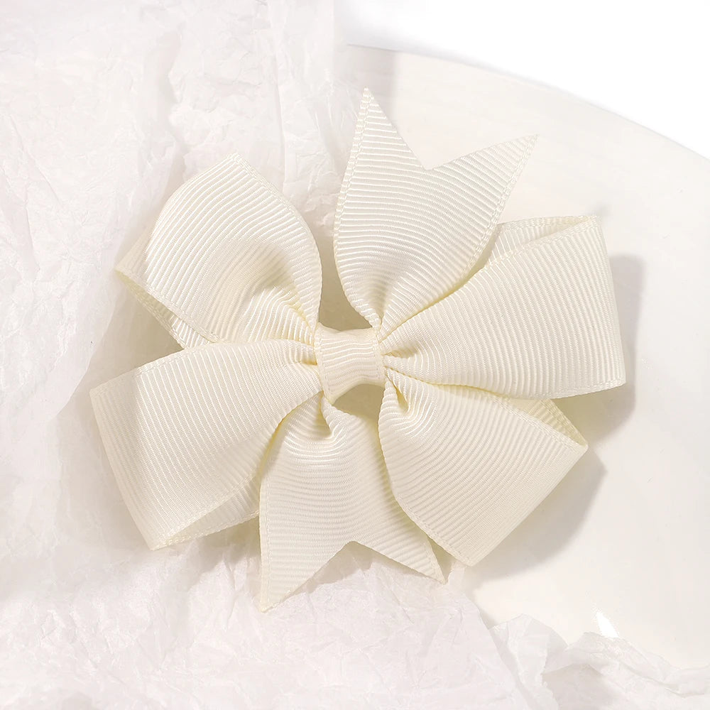 1 pcs Colors Solid Grosgrain Ribbon Bows Clips Hairpin Girl's hair bows Boutique Hair Clip Headware Kids Hair Accessories 564