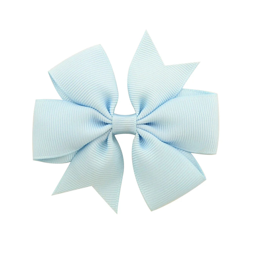 1 pcs Colors Solid Grosgrain Ribbon Bows Clips Hairpin Girl's hair bows Boutique Hair Clip Headware Kids Hair Accessories 564