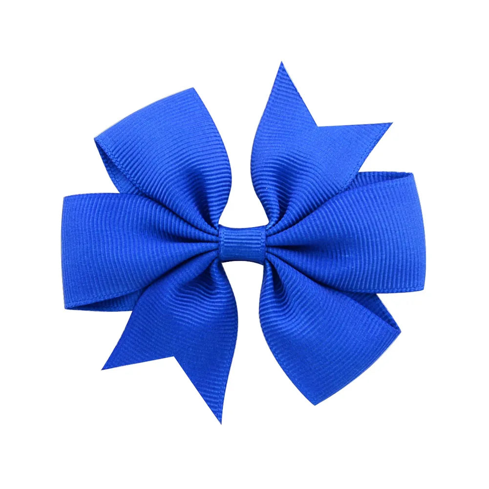 1 pcs Colors Solid Grosgrain Ribbon Bows Clips Hairpin Girl's hair bows Boutique Hair Clip Headware Kids Hair Accessories 564