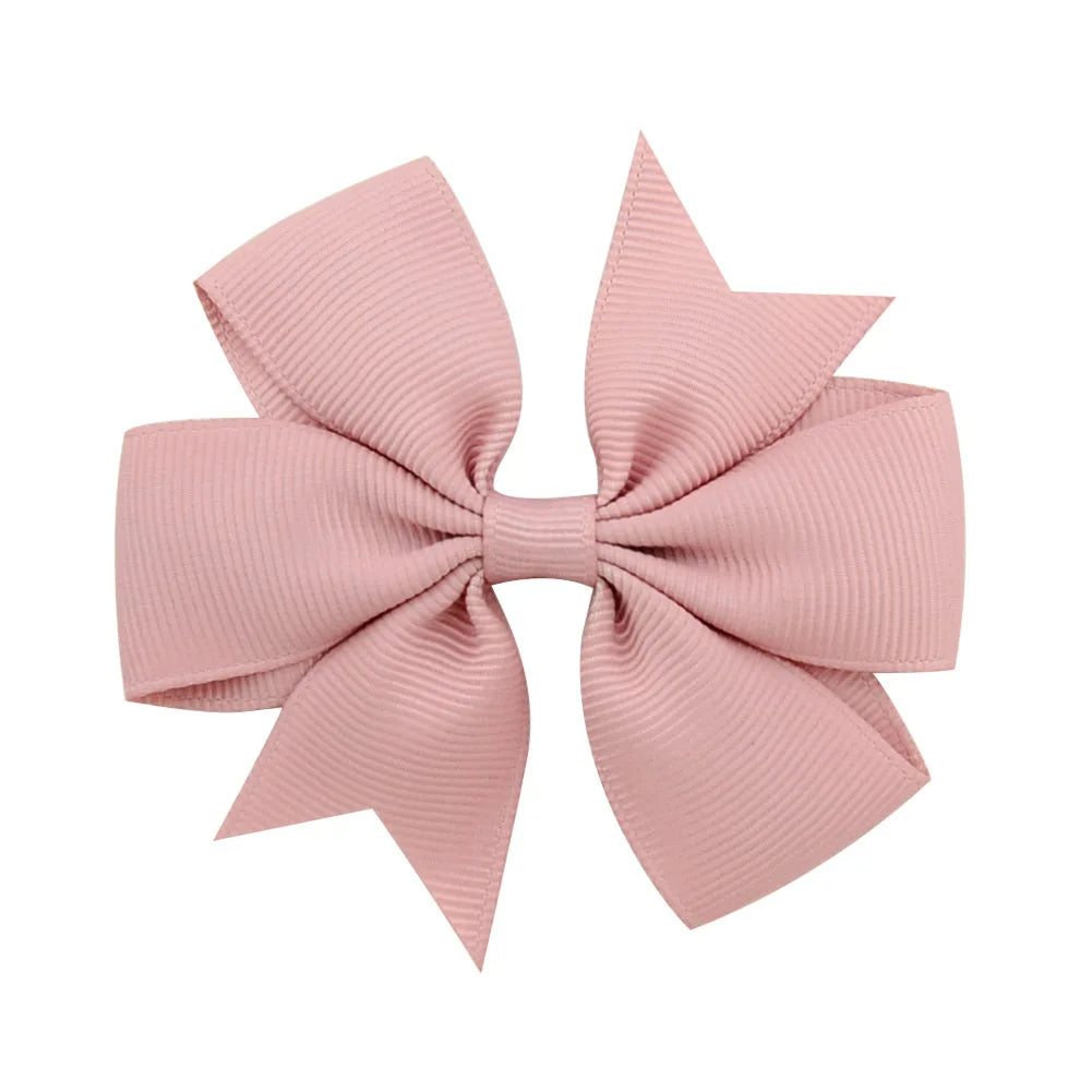 1 pcs Colors Solid Grosgrain Ribbon Bows Clips Hairpin Girl's hair bows Boutique Hair Clip Headware Kids Hair Accessories 564