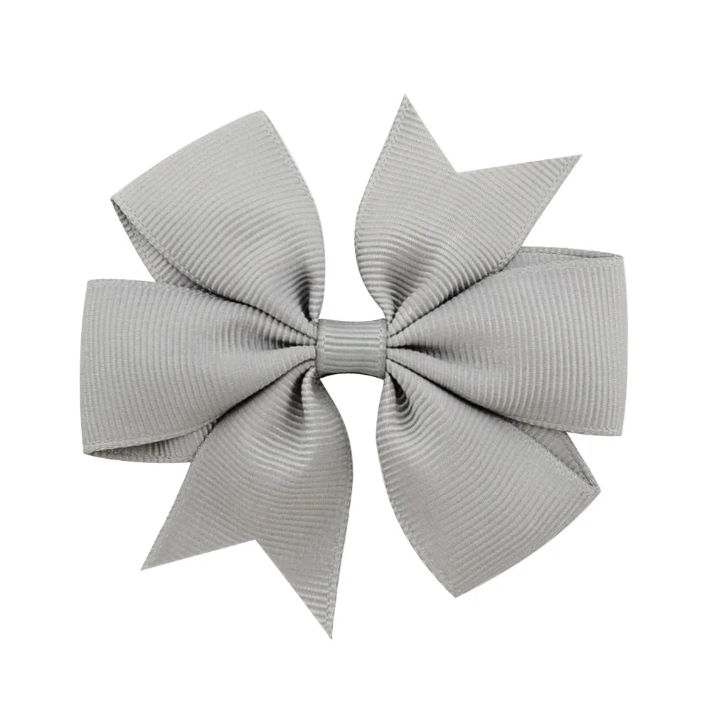 1 pcs Colors Solid Grosgrain Ribbon Bows Clips Hairpin Girl's hair bows Boutique Hair Clip Headware Kids Hair Accessories 564