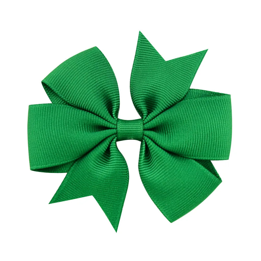 1 pcs Colors Solid Grosgrain Ribbon Bows Clips Hairpin Girl's hair bows Boutique Hair Clip Headware Kids Hair Accessories 564